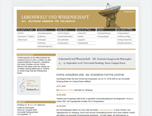 Tablet Screenshot of dgphil2008.de